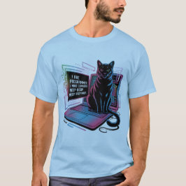 I are programmer, I make computer BEEP BOOP BEEP T-shirt