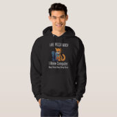 I Are Programmer I Make Computer Beep Boop  Cute C Hoodie (Voorkant volledig)