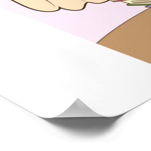 I arrange my priorities Wall art Poster (Hoek)