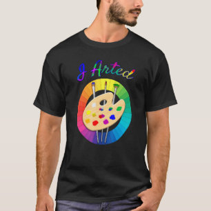 I Artiseerde Art Graphic Color Wheel Artist T-shirt