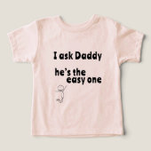 I ask Daddy - he’s the easy one (Design voorkant)