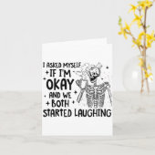 I Asked Myself If I'm Okay And We Both Started Lau Kaart (Gele Bloem)