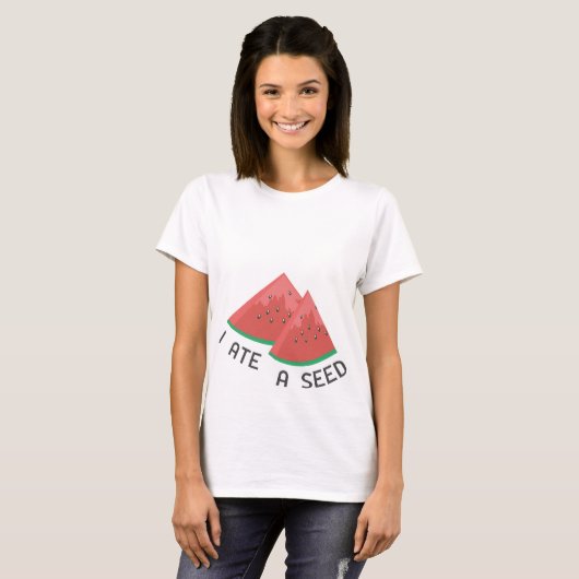 I Ate A Seed Matrier T-Shirt (Voorkant volledig)