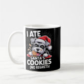 I Ate Santas Cookies Puppy Funny Christmas Mini Sc Koffiemok (Links)
