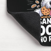 I Ate Santas Cookies Puppy Funny Christmas Mini Sc Muismat (Hoek)