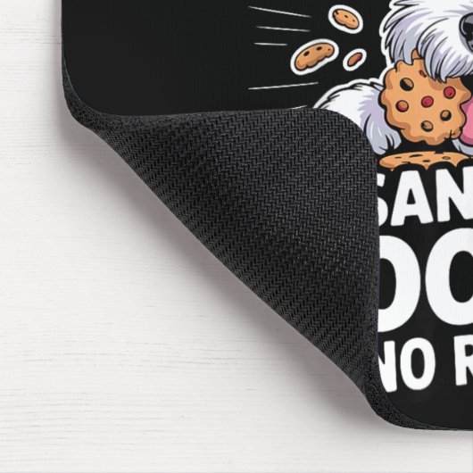 I Ate Santas Cookies Puppy Funny Christmas Mini Sc Muismat (Hoek)