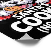 I Ate Santas Cookies Puppy Funny Christmas Mini Sc Poster (Hoek)