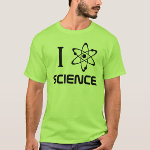I [Atom] Wetenschap T-shirt
