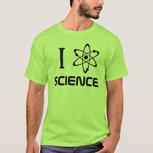 I [Atom] Wetenschap T-shirt (Voorkant)