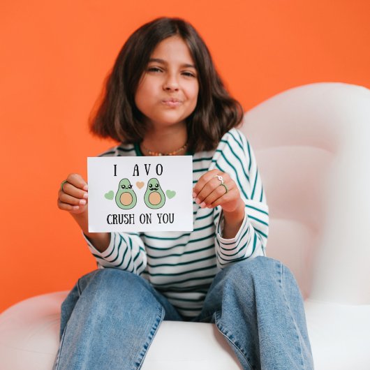 I Avo Crush On You Vouwkaart Kaart