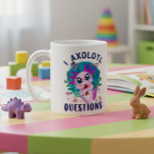 I Axolotl Questions, Axolotl Kawaii Pink Koffiemok