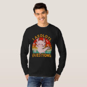 I Axolotl Questions Cute Axolotl Kids Girls Boys T-shirt (Voorkant volledig)