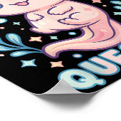 I Axolotl Questions Funny Cute Pun Design  Poster (Hoek)