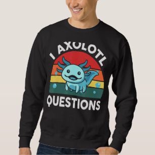 I Axolotl Vraag Blue Salamander Kinder jongens mei Trui