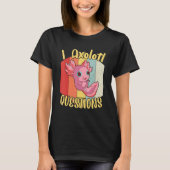 I Axolotl Vragen Axolotl Retro Kind U T-shirt (Voorkant)