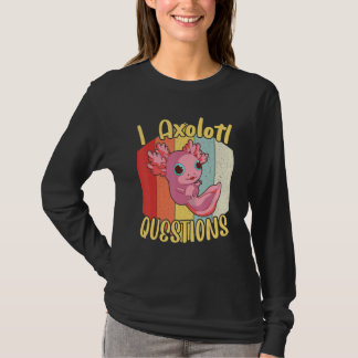 I Axolotl Vragen Axolotl Retro  Kind U T-shirt