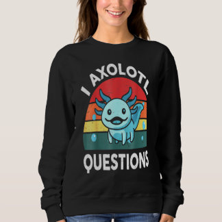 I Axolotl Vragen Axolotl Trui