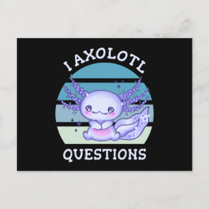 I axolotl vragen briefkaart