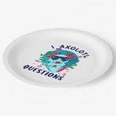 I Axolotl Vragen, Cute Axolotl Quote Papieren Bordje (Gekanteld)