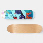I Axolotl Vragen, Cute Axolotl Quote Persoonlijk Skateboard (Horizontaal)