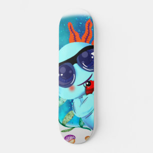 I Axolotl Vragen, Cute Axolotl Quote Persoonlijk Skateboard