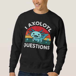 I Axolotl Vragen Cute Axolotl Trui