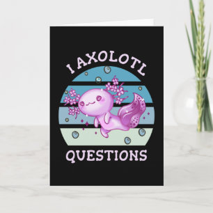I axolotl vragen kaart