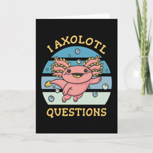 I axolotl vragen kaart