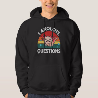 I Axolotl Vragen Kinder jongens meisjes Cute Axolo Hoodie