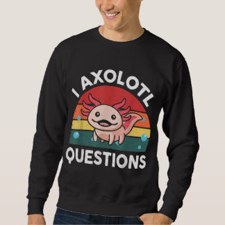 I Axolotl Vragen Kinder jongens meisjes Cute Axolo Trui