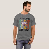I Axolotl Vragen S Kinder jeugdkostuum Axol T-shirt (Voorkant volledig)