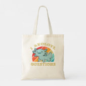 I Axolotl Vragen Shirt Kinder jongens Retro Cute A Tote Bag (Achterkant)