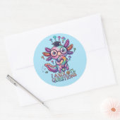 I Axolotl Vragen Sticker - Grappige Aangepaste Dec (Envelop)