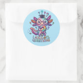 I Axolotl Vragen Sticker - Grappige Aangepaste Dec (Tas)