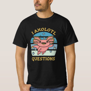 I axolotl vragen t-shirt