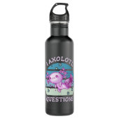I axolotl vragen waterfles  (Voorkant)