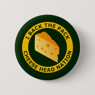 I Back the Pack - Kaas Head Nation Ronde Button 5,7 Cm