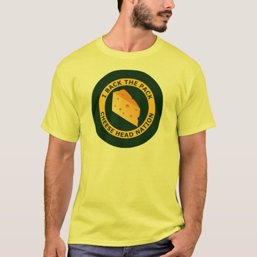 I Back the Pack - Kaas Head Nation T-shirt (Voorkant)