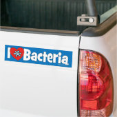 I Bacteria Bumpersticker (Op Truck)