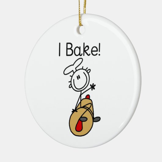 I Bake Keramisch Ornament (Links)