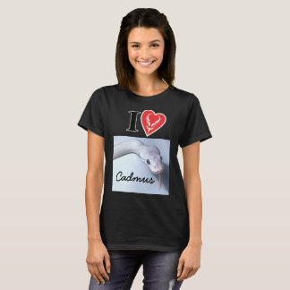  "I (Ball Python Heart) [UW NAKE]" T-shirt