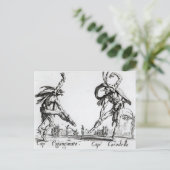 I Balli de Spessanei of Le Grande Chasse Briefkaart (Staand voorkant)