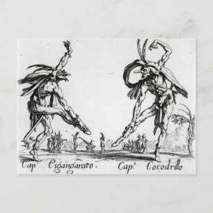 I Balli de Spessanei of Le Grande Chasse Briefkaart