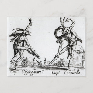 I Balli de Spessanei of Le Grande Chasse Briefkaart