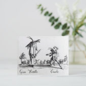 I Balli de Spessanei of Le Grande Chasse Briefkaart (Staand voorkant)