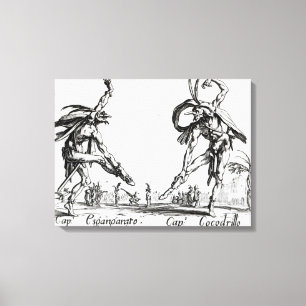 I Balli de Spessanei of Le Grande Chasse Canvas Afdruk