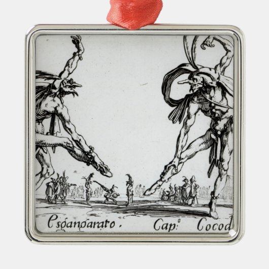 I Balli de Spessanei of Le Grande Chasse Metalen Ornament (Voorkant)