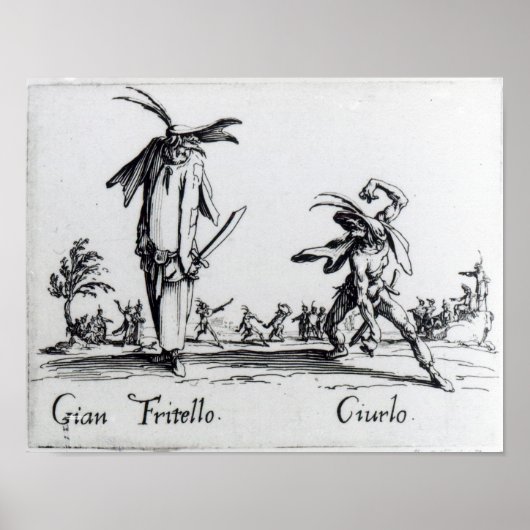 I Balli de Spessanei of Le Grande Chasse Poster (Voorkant)