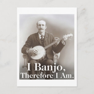 I Banjo Briefkaart