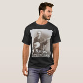 I Banjo Mannen donkere hoes T-Shirt (Voorkant volledig)